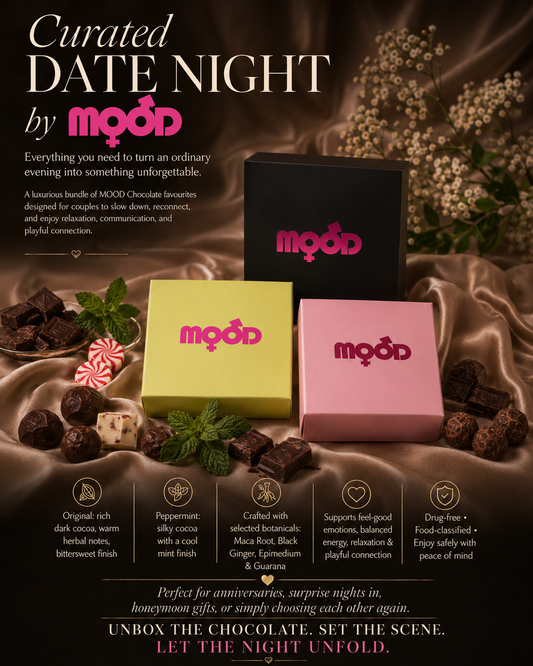 Why We Created Mood Chocolate: A Note From Us, Husband and Wife.